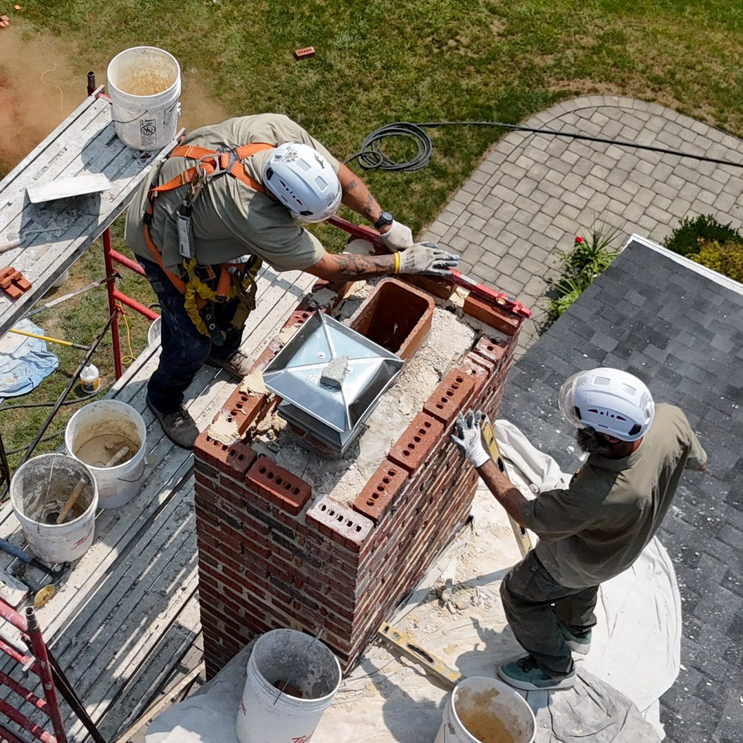 Professional chimney masonry service in Lansdale & Wescosville PA