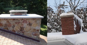Chimney Repair to correct Weather Damage - Montgomery County PA - Wells Sons