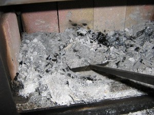 Safely dispose of ashes to eliminate any potential fire hazards