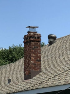 masonry chimney with nice cap