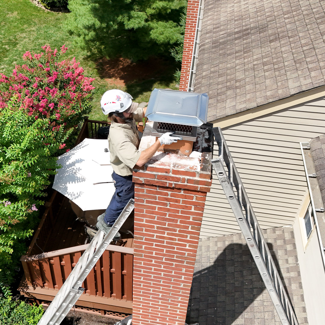 Installing new flue caps, chimney caps and more in Phoenixville, PA