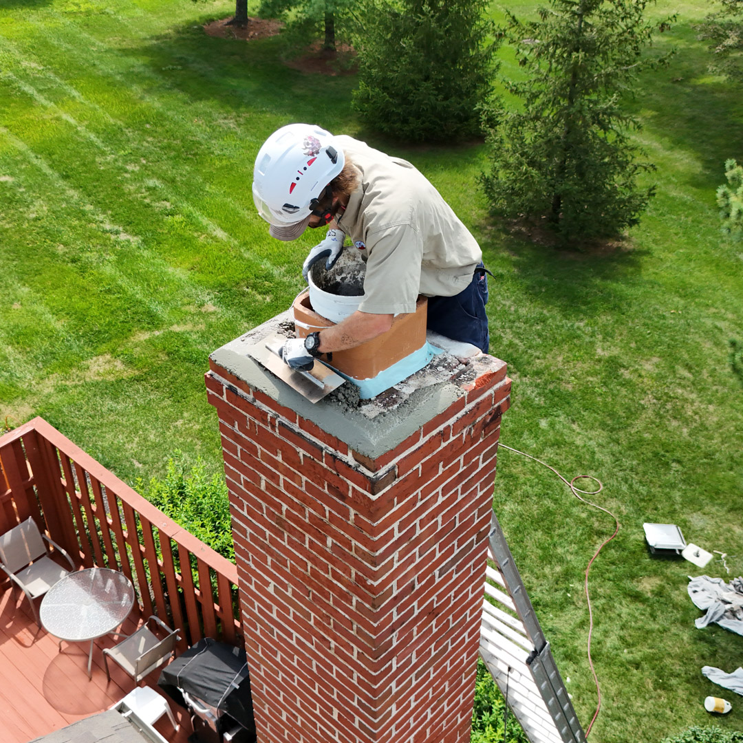 Top rated chimney crown repairs in Sellersville & Glenmoore PA