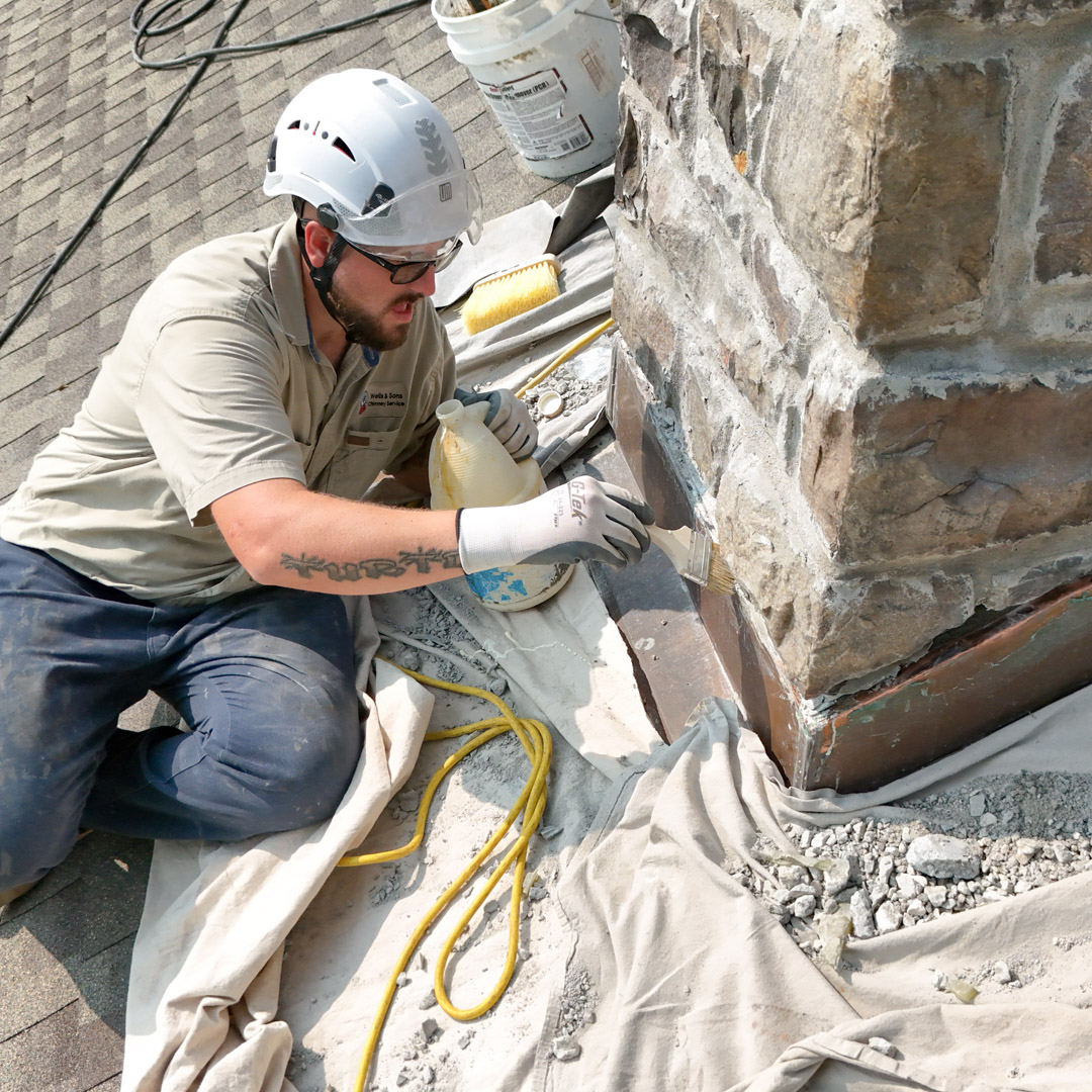 Repairing common chimney problems in Allentown, PA