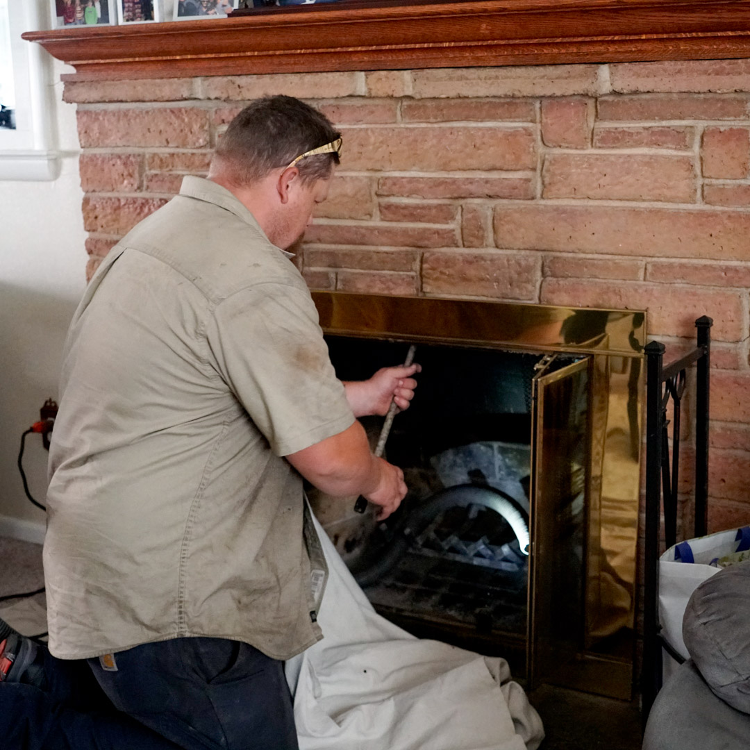 Residential chimney cleaning in Perkasie & Emmaus PA