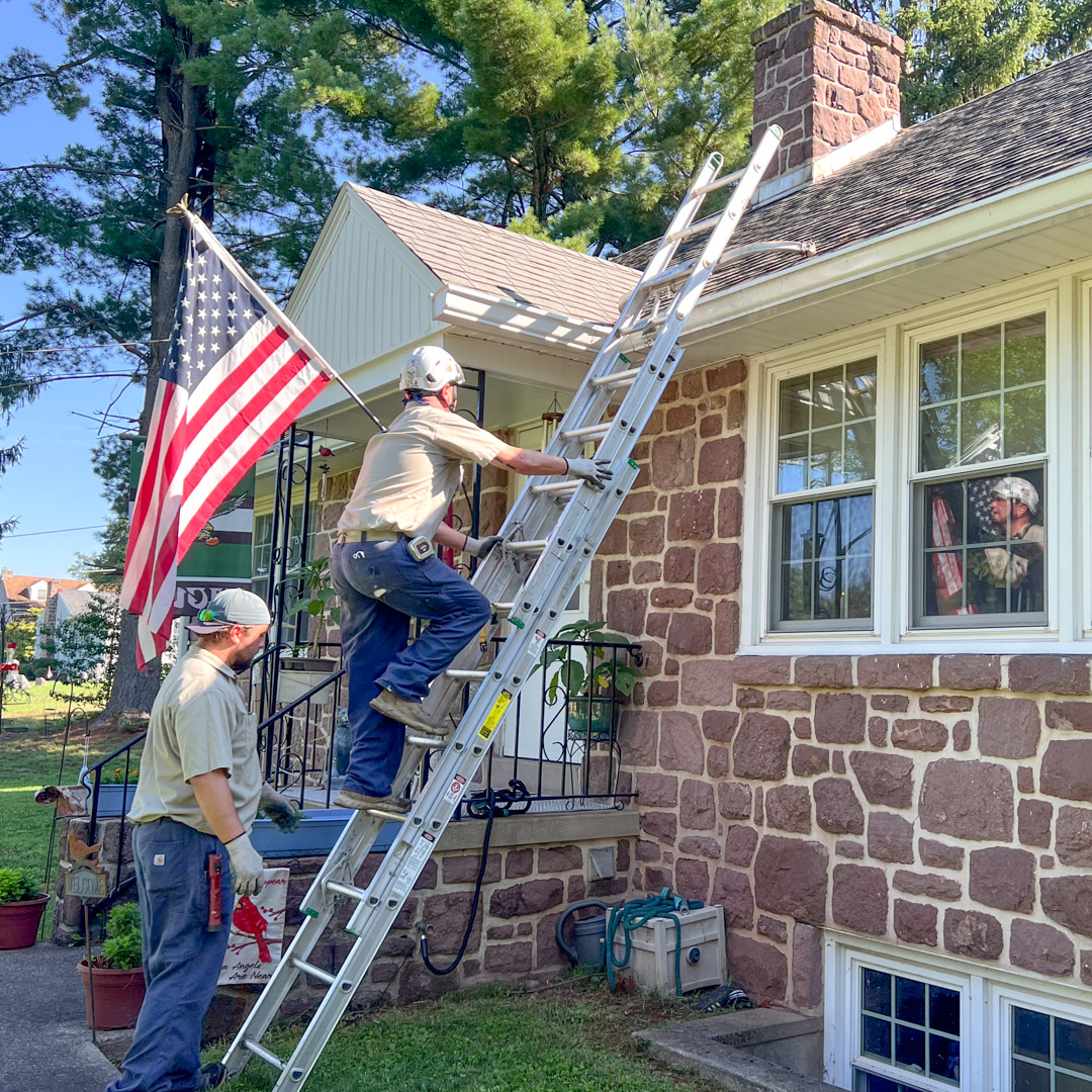 Chimney services, flashing repairs, chimney liner replacement in Reading PA and Gilbertsville, PA 