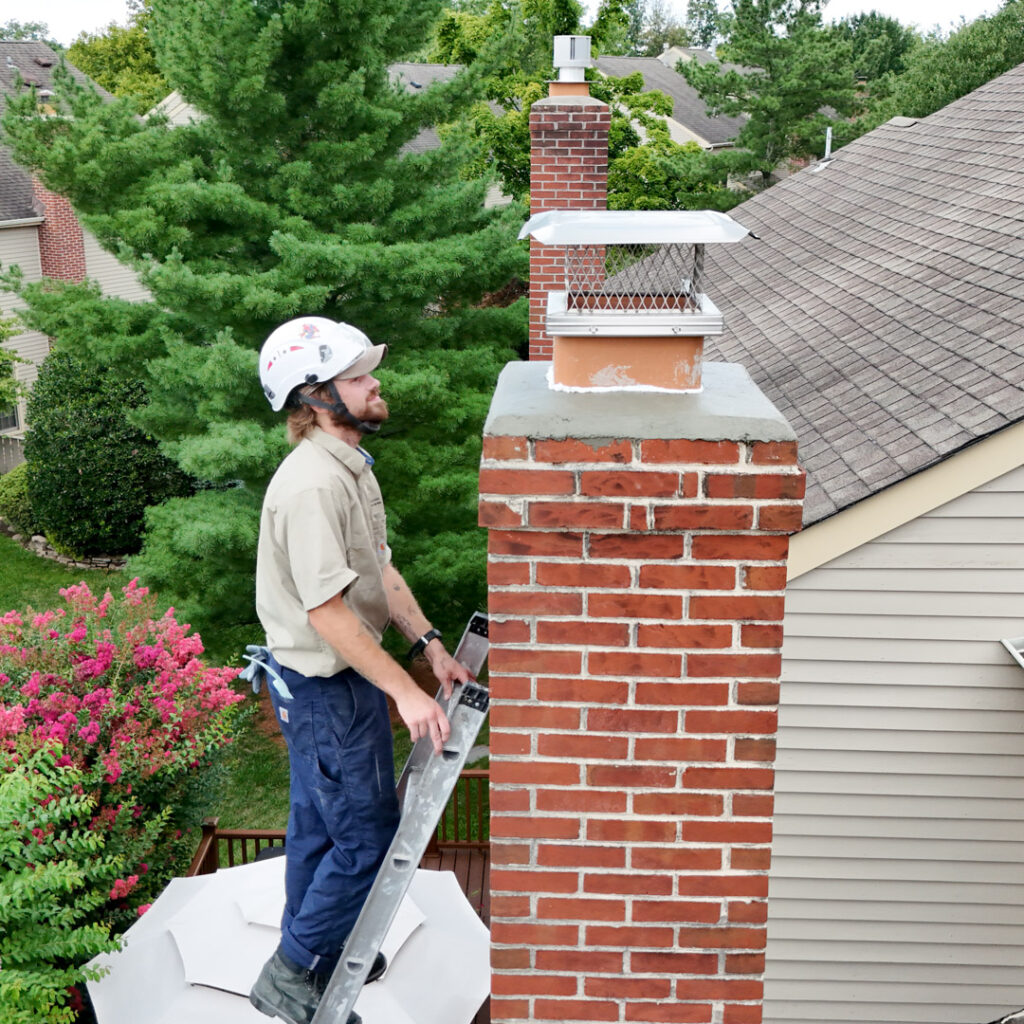 Chimney Cap install in Norristown, PA