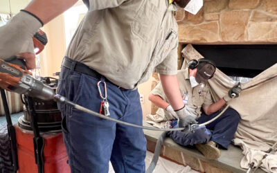 Professional chimney sweeping in Harleysville, PA.