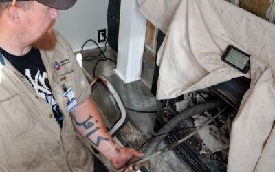 Chimney inspection in Lehigh County, PA.