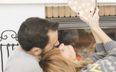 Decorate your mantel for Valentine's day in Maple Glen, PA.